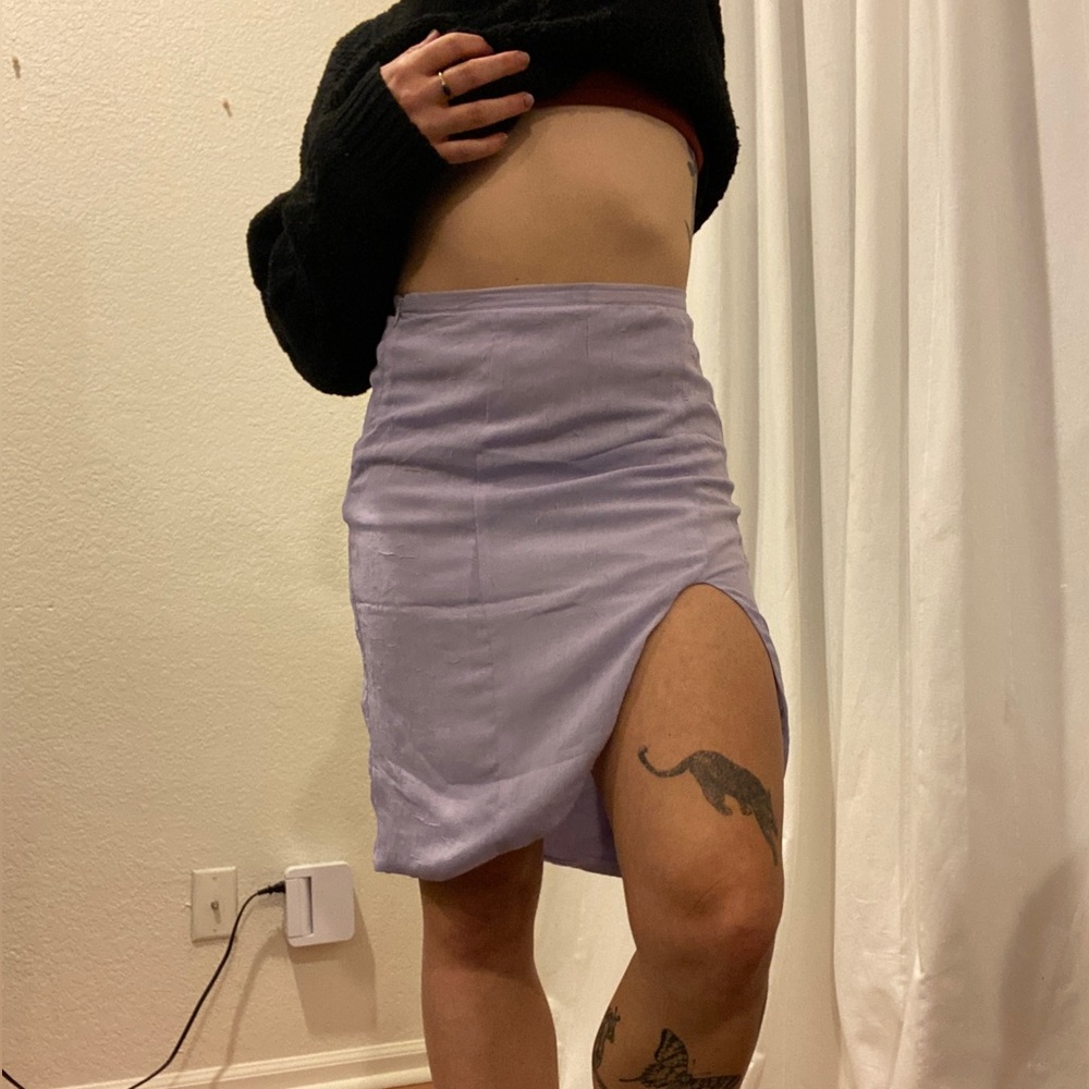 UO upcycled skirt